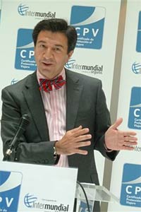 Manuel Lpez Muoz, consejero delegado de Intermundial, en su intervencin