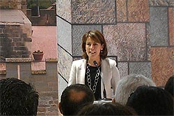 Yolanda Barcina, presidenta de  la Comunidad de Navarra