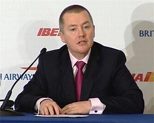 Willie Walsh, consejero delegado de IAG,-holding- de la fusin de Iberia y British