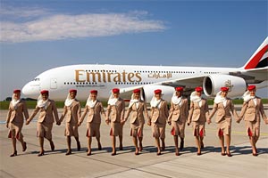Tripulacion de Emirates