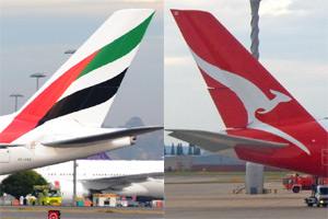 Emirates - Qantas