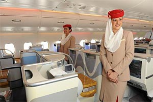 Azafata Emirates