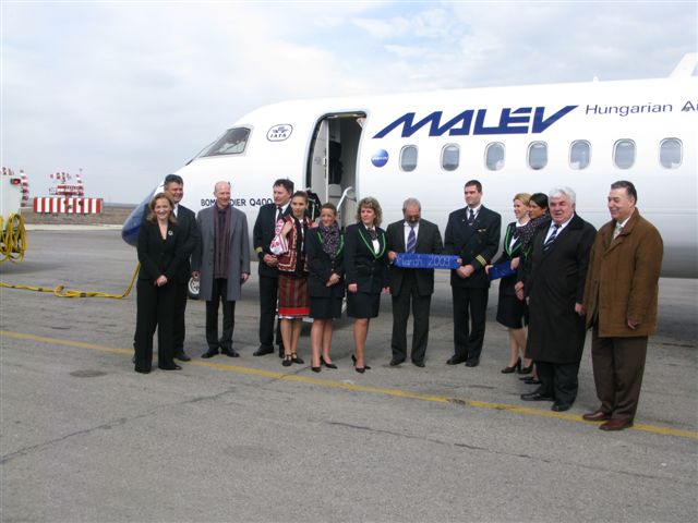 Inauguracin vuelo Malv
