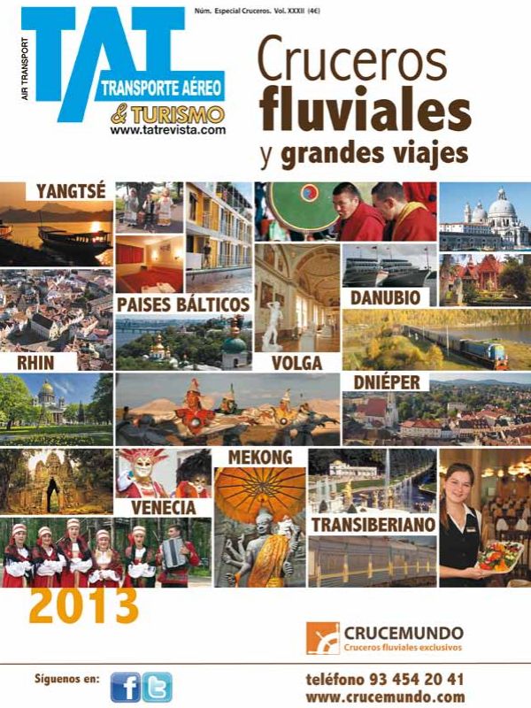 Revista TAT ESPECIAL CRUCEROS, MARZO ABRIL- 2013